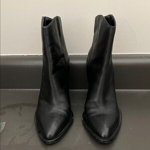 Vince Black Ankle Booties